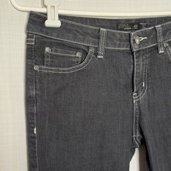 Prana Dark Gray Skinny Jeans Slim Fit 27 4 - Picture 3 of 8